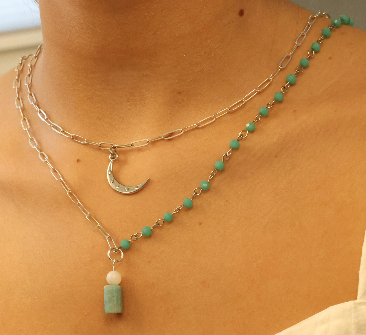 Teal Solace Necklace