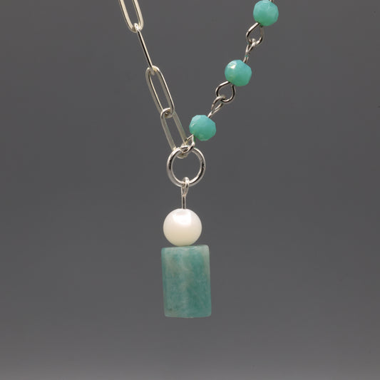 Teal Solace Necklace