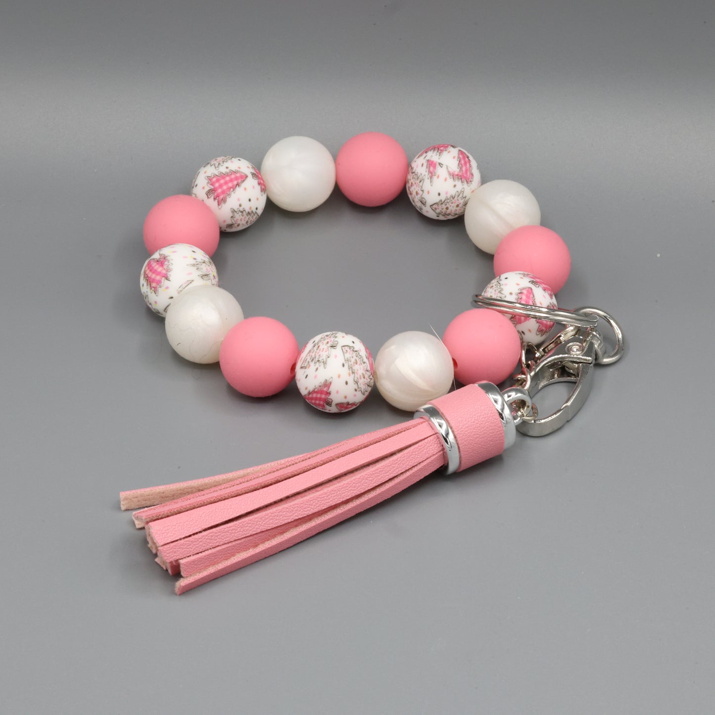 Cotton Candy Tree Keyring & Keychain